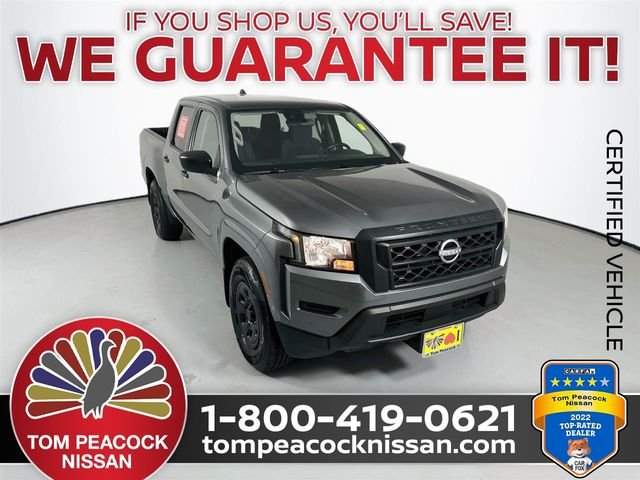 Certified Used 2022 Gray Nissan S image 1