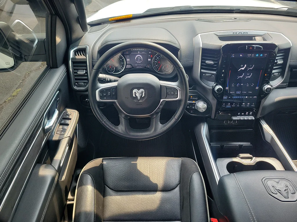 Used 2023 Bright White Clear Coat Ram Laramie image 9