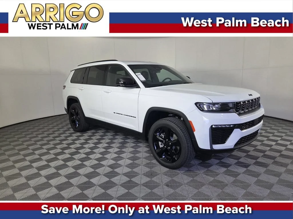 New 2026 Bright White Clear-Coat Exterior Paint Jeep Limited image 1