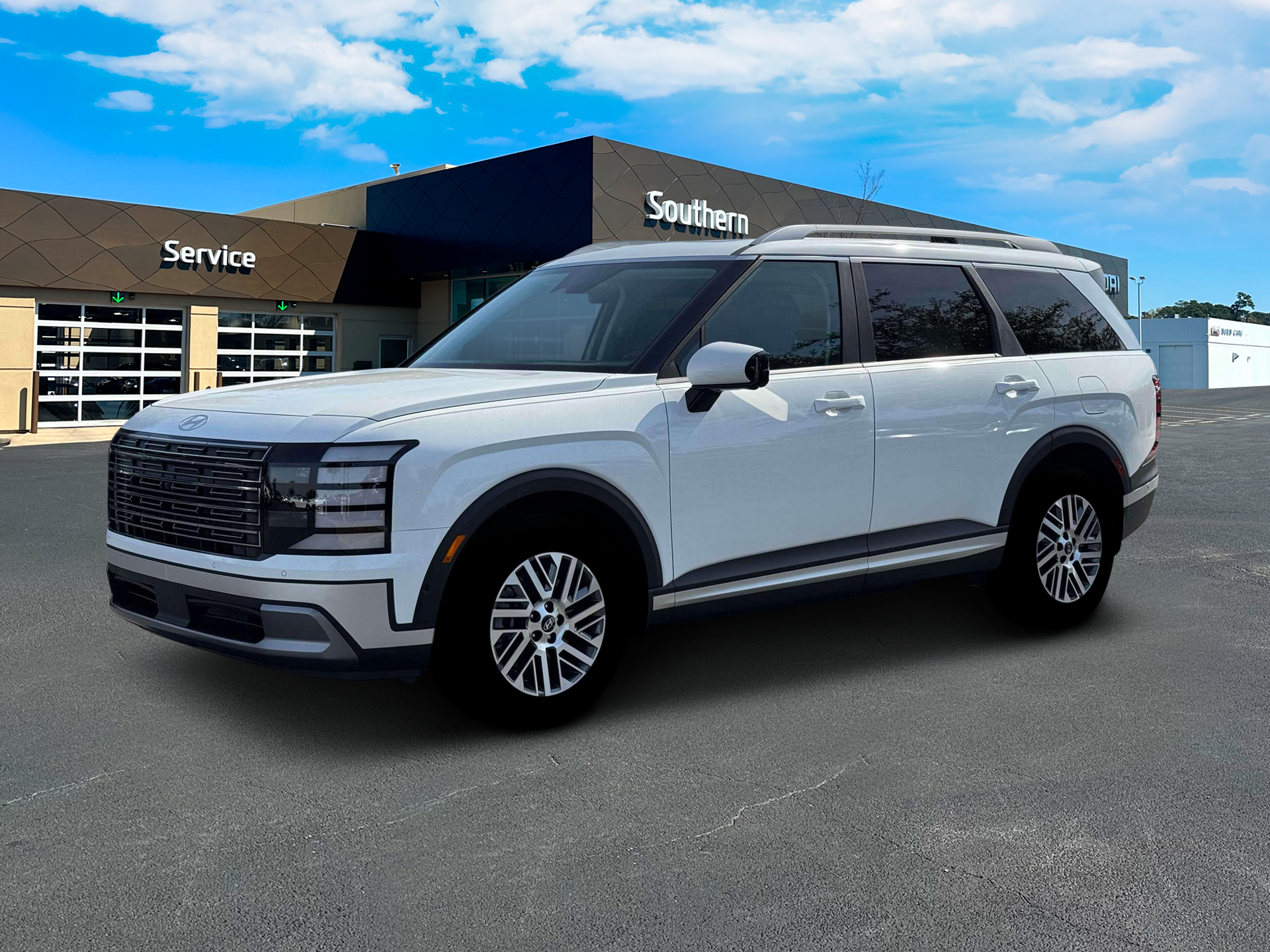 New 2026 White Hyundai SEL Premium AWD image 2