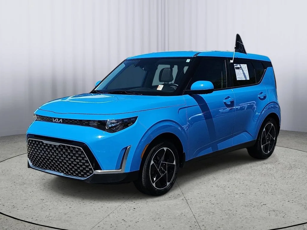 Used 2025 Blue Kia EX image 7