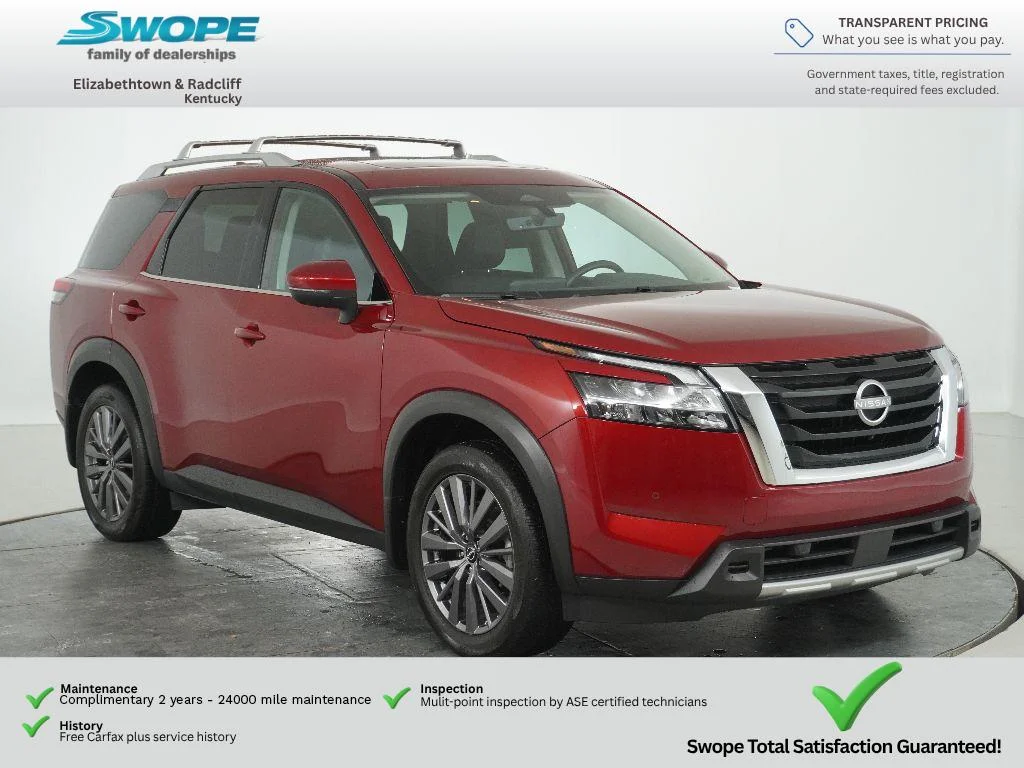 Used 2024 Scarlet Ember Nissan SL image 1