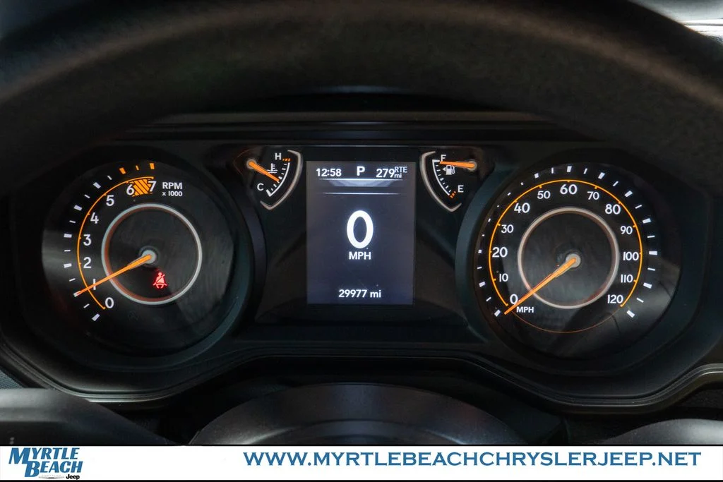 Used 2024 Black Clearcoat Jeep Sport image 26