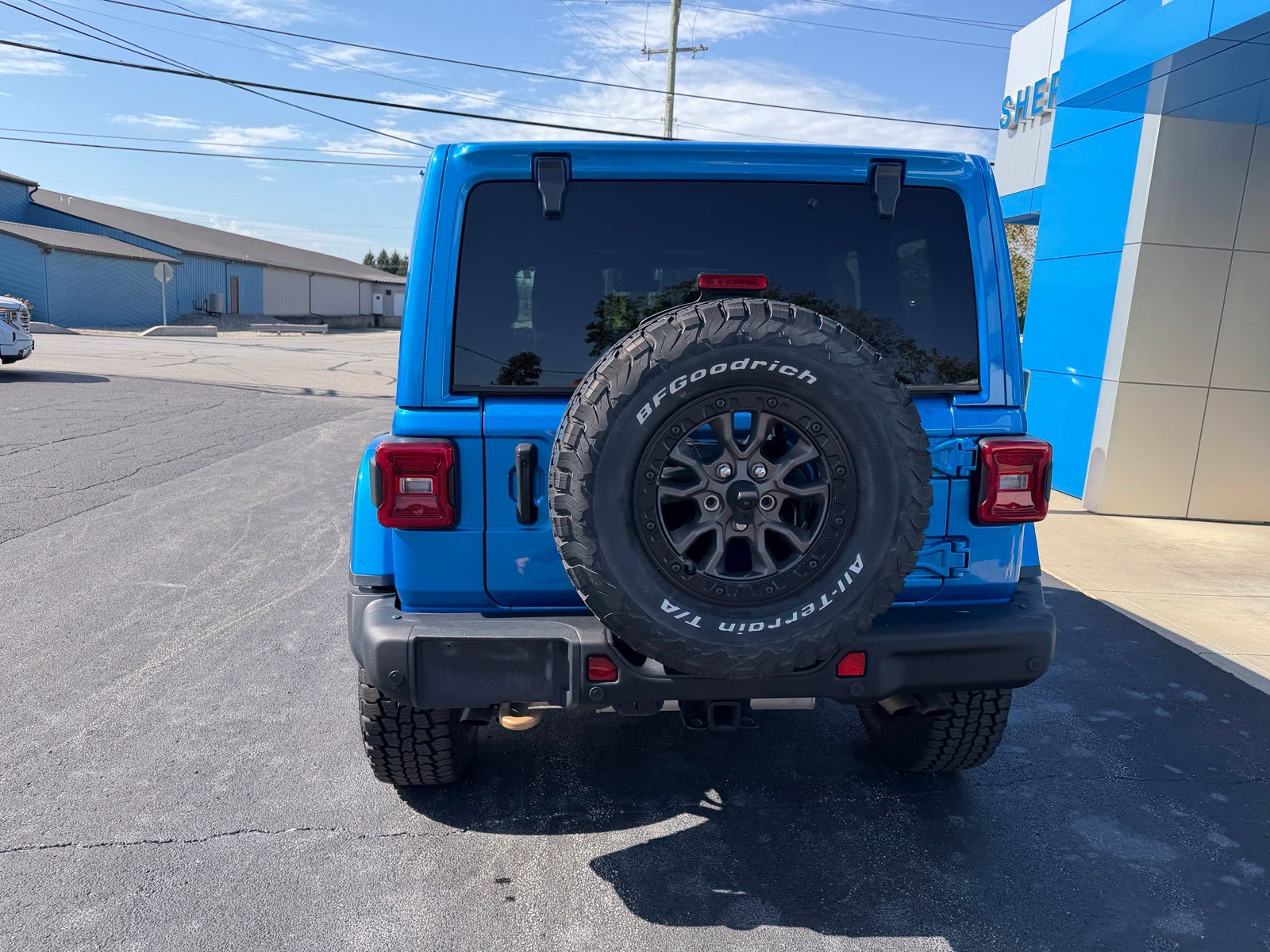 Used 2022 Blue Jeep Unlimited Rubicon 392 image 4