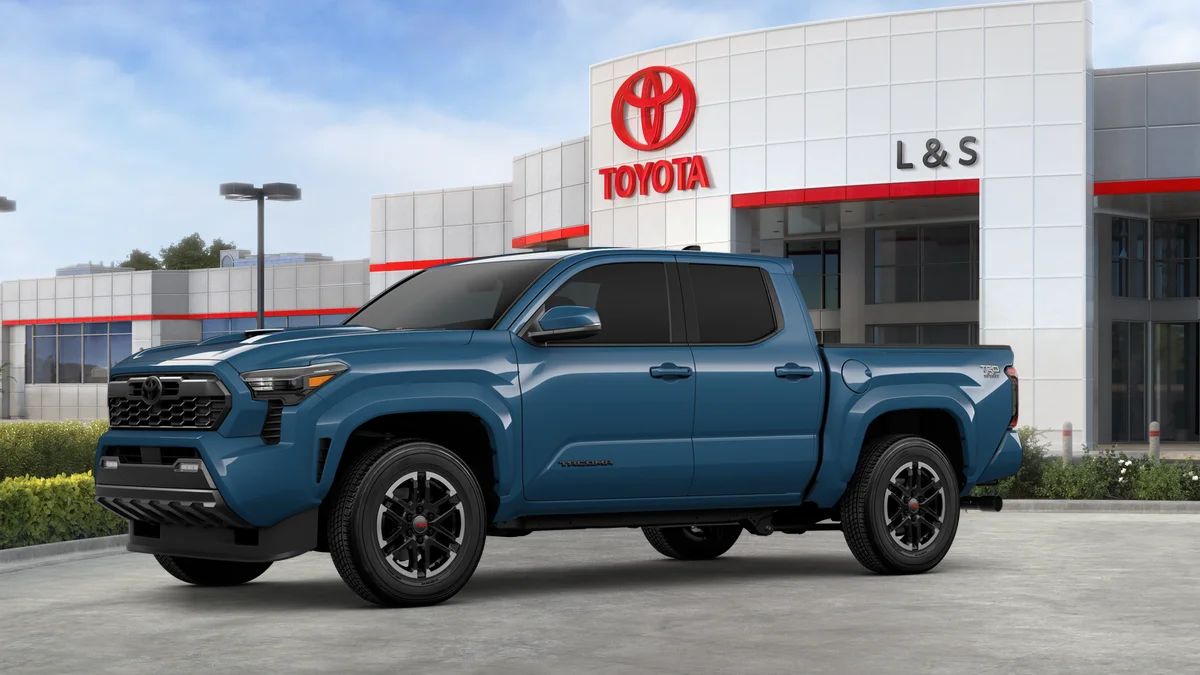 New 2026 Heritage Blue Toyota TRD Sport image 3