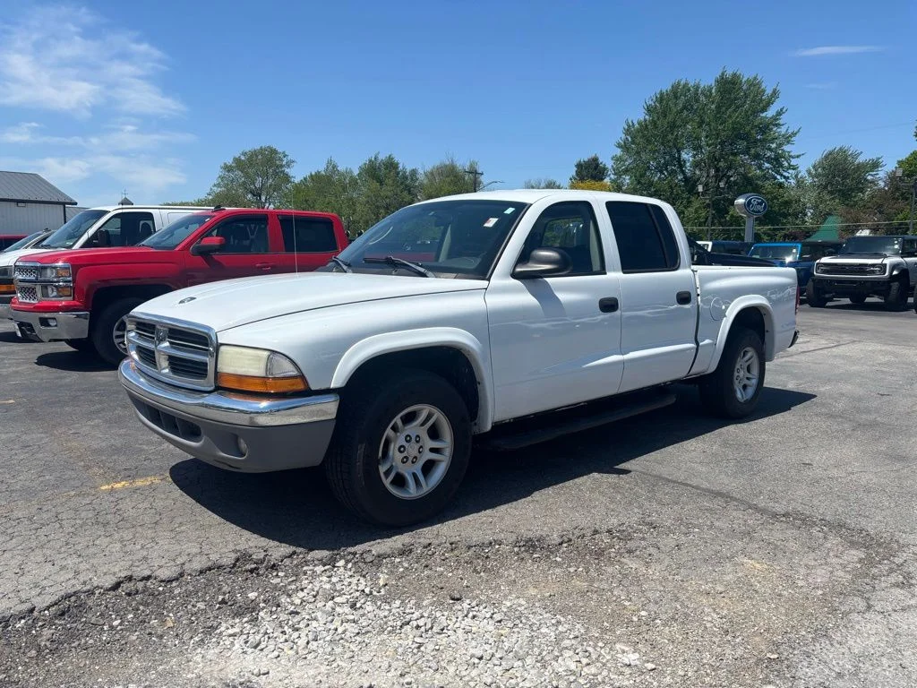 Used 2004 Dodge Dakota SLT with VIN 1D7HL48N74S781665 for sale in Tipton, IN