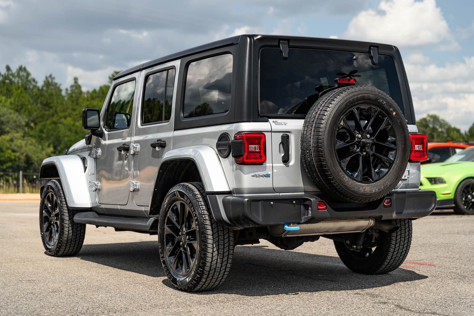 Certified Used 2023 Silver Jeep Sahara 4xe image 5