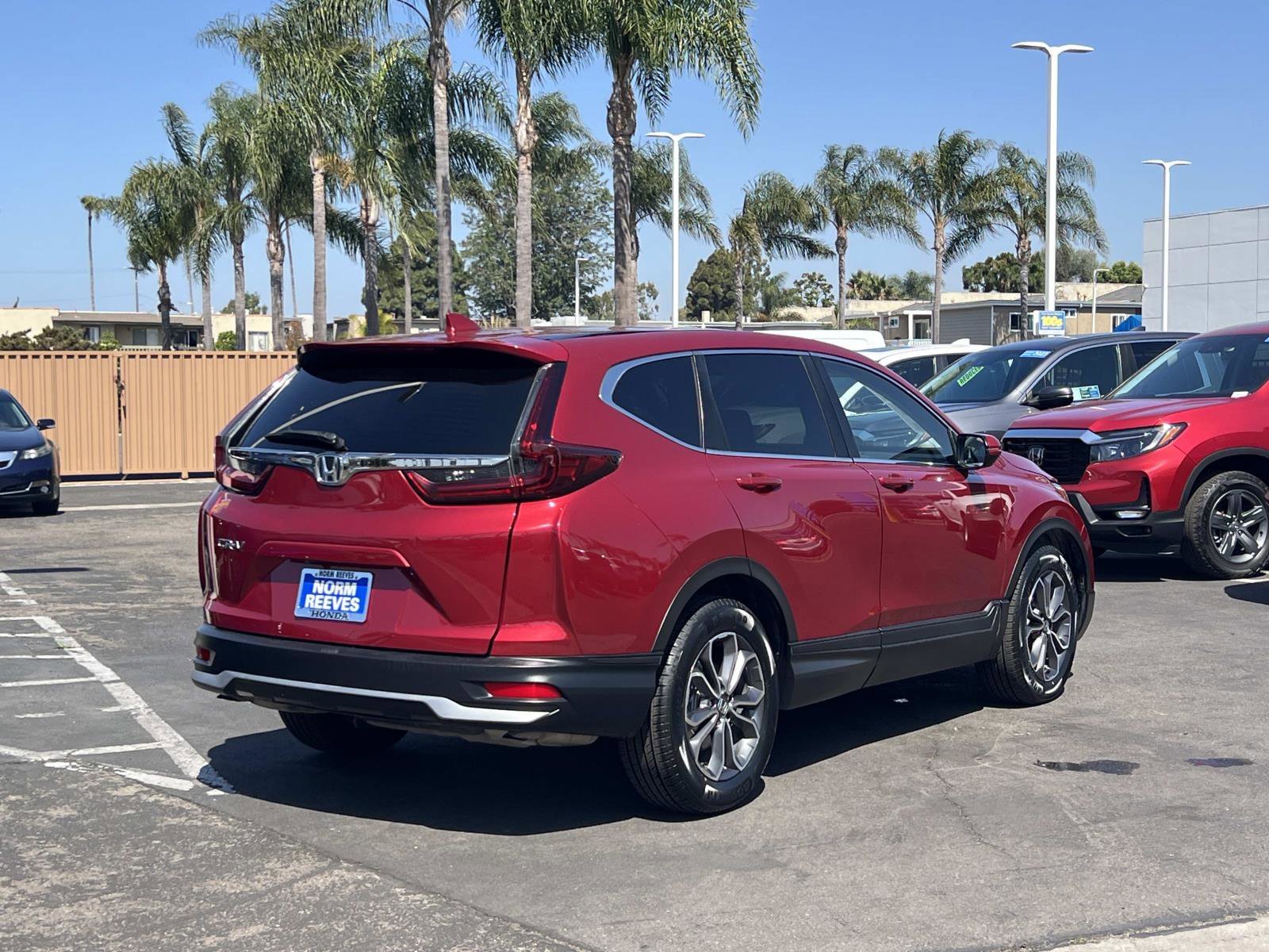 Used 2021 Red Honda EX image 25
