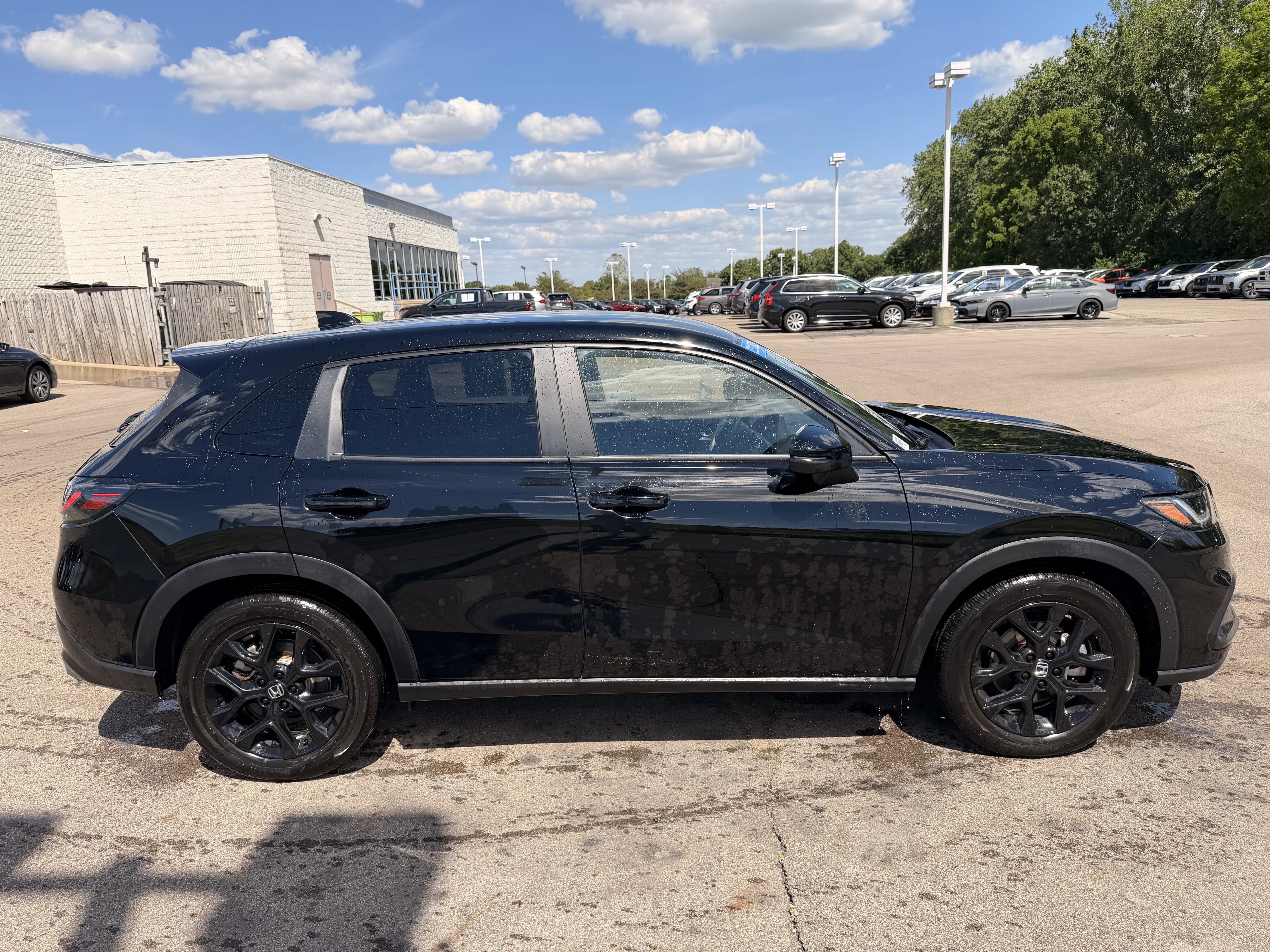 Certified Used 2025 Crystal Black Pearl Honda Sport image 2