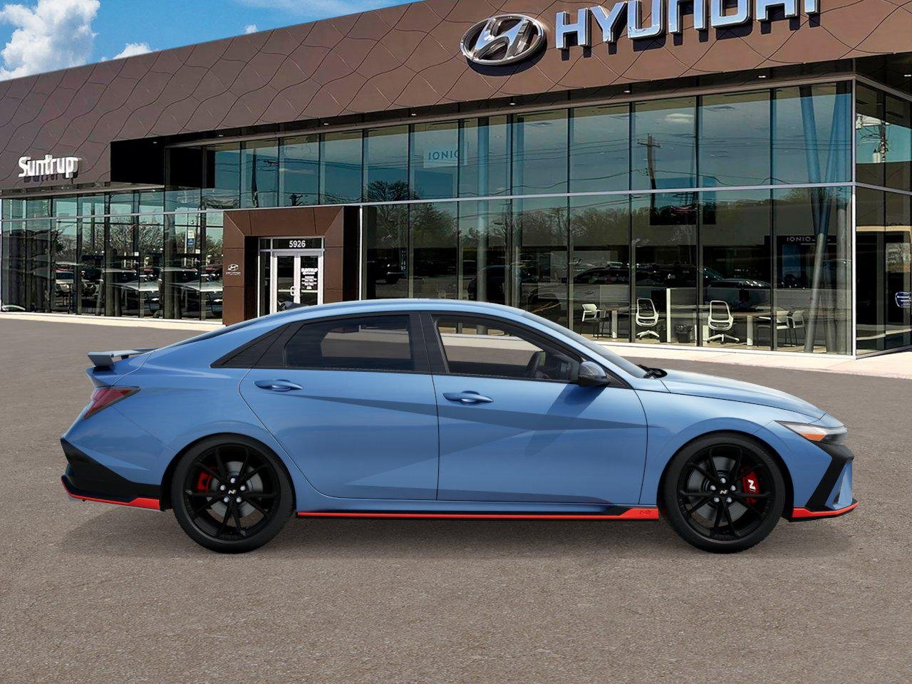 New 2026 Performance Blue Hyundai Sedan image 7