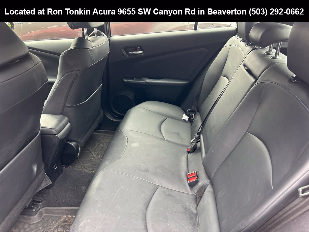 Used 2017 Hypersonic Red Toyota Three Touring image 8