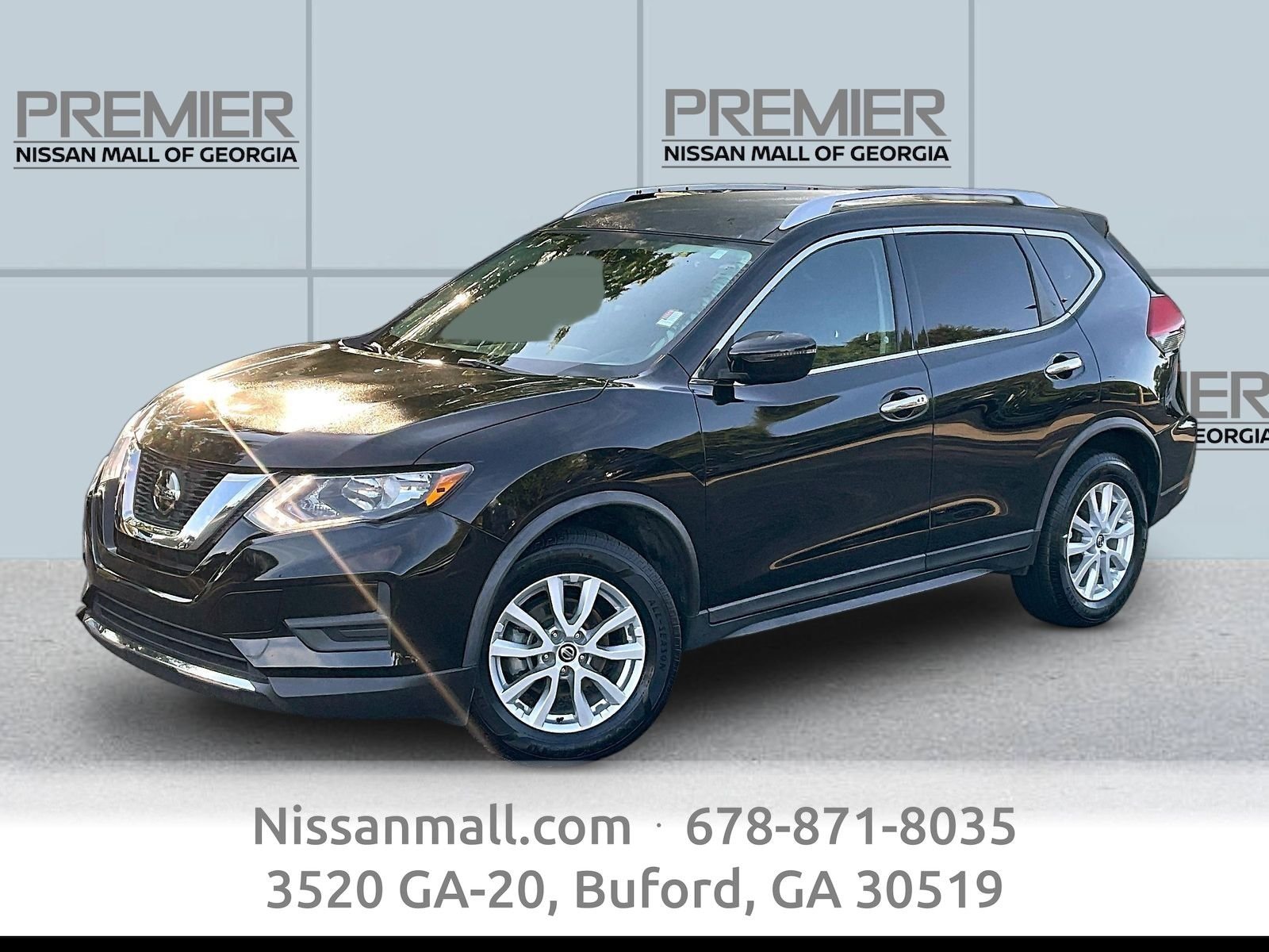 Used 2020 Black Nissan SV image 1
