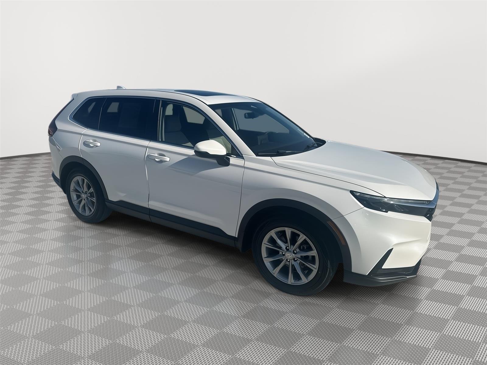 Used 2023 Platinum White Pearl Honda EX image 3