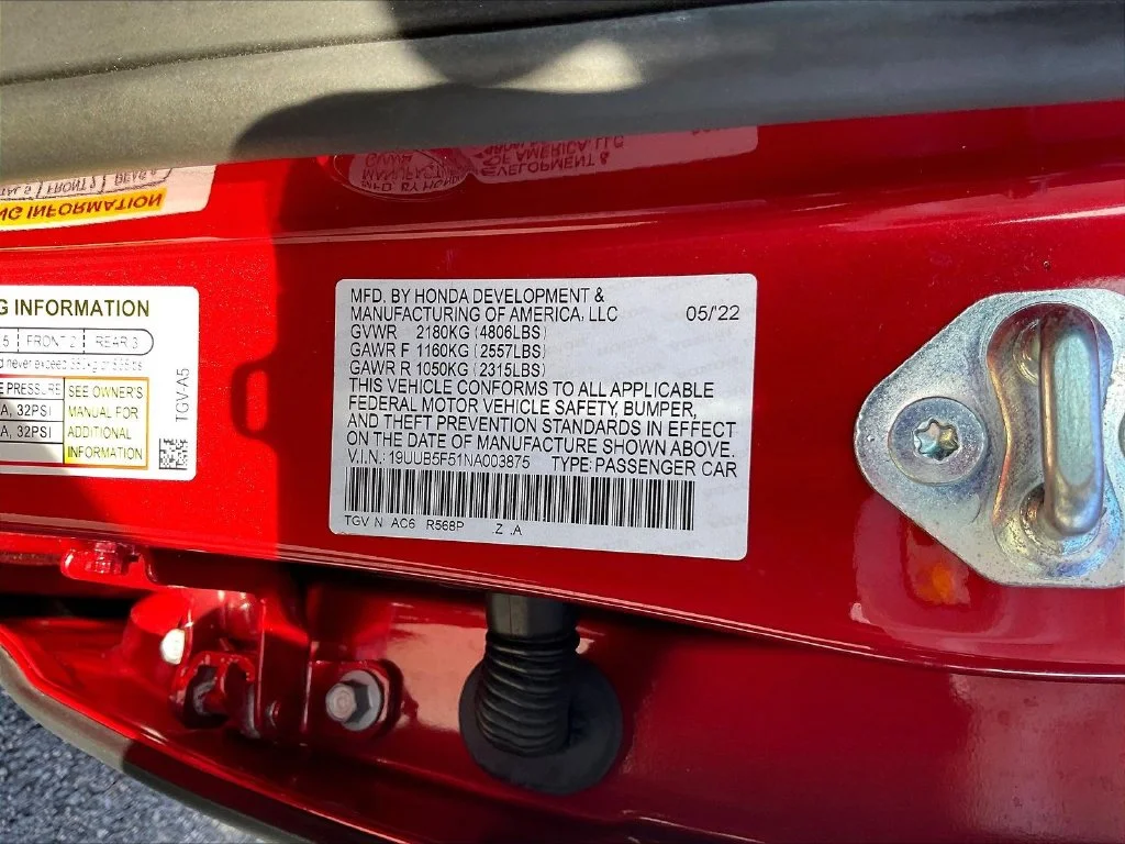 Used 2022 Performance Red Pearl Acura A-Spec Package image 19