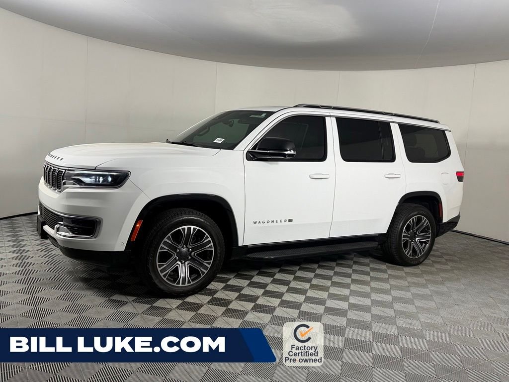 Certified Used 2023 White Wagoneer Base image 1
