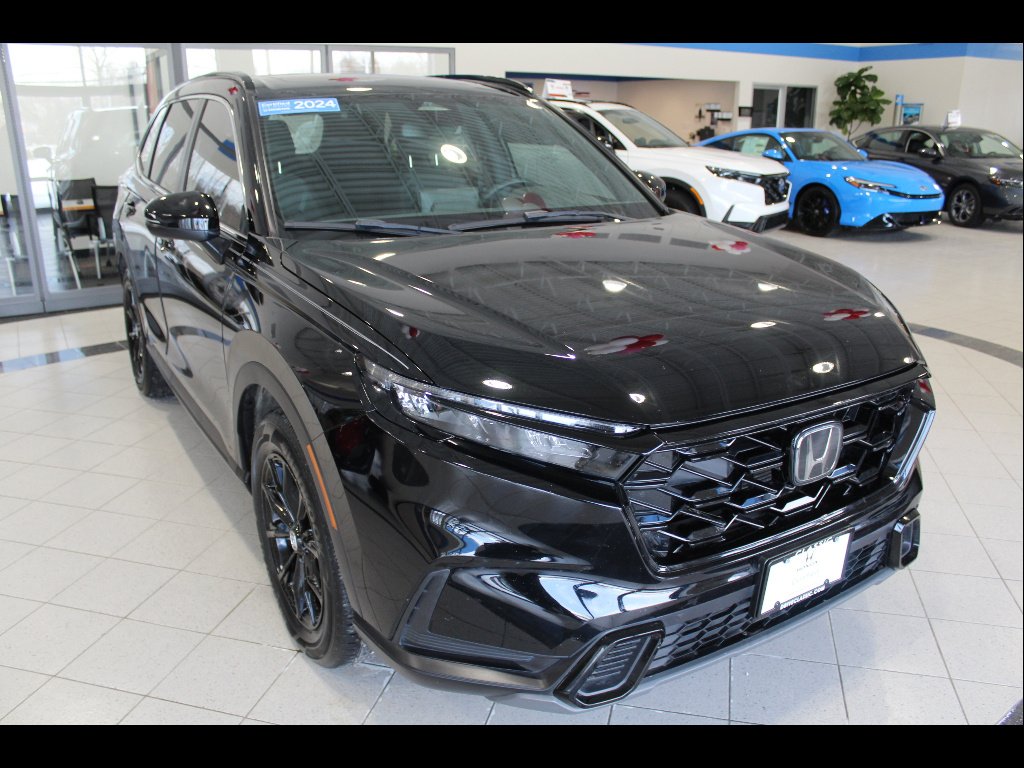 Certified Used 2024 Crystal Black Pearl Honda Sport image 3