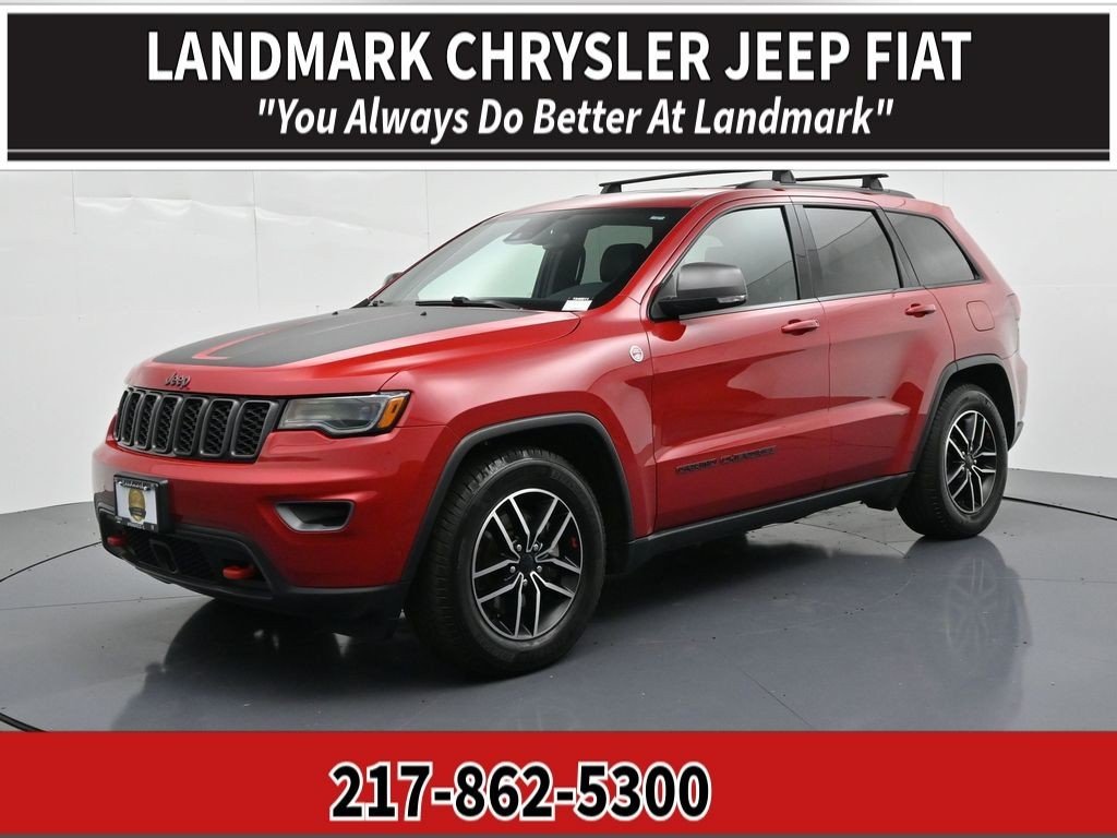 Used 2021 Red Line Jeep Trailhawk image 1