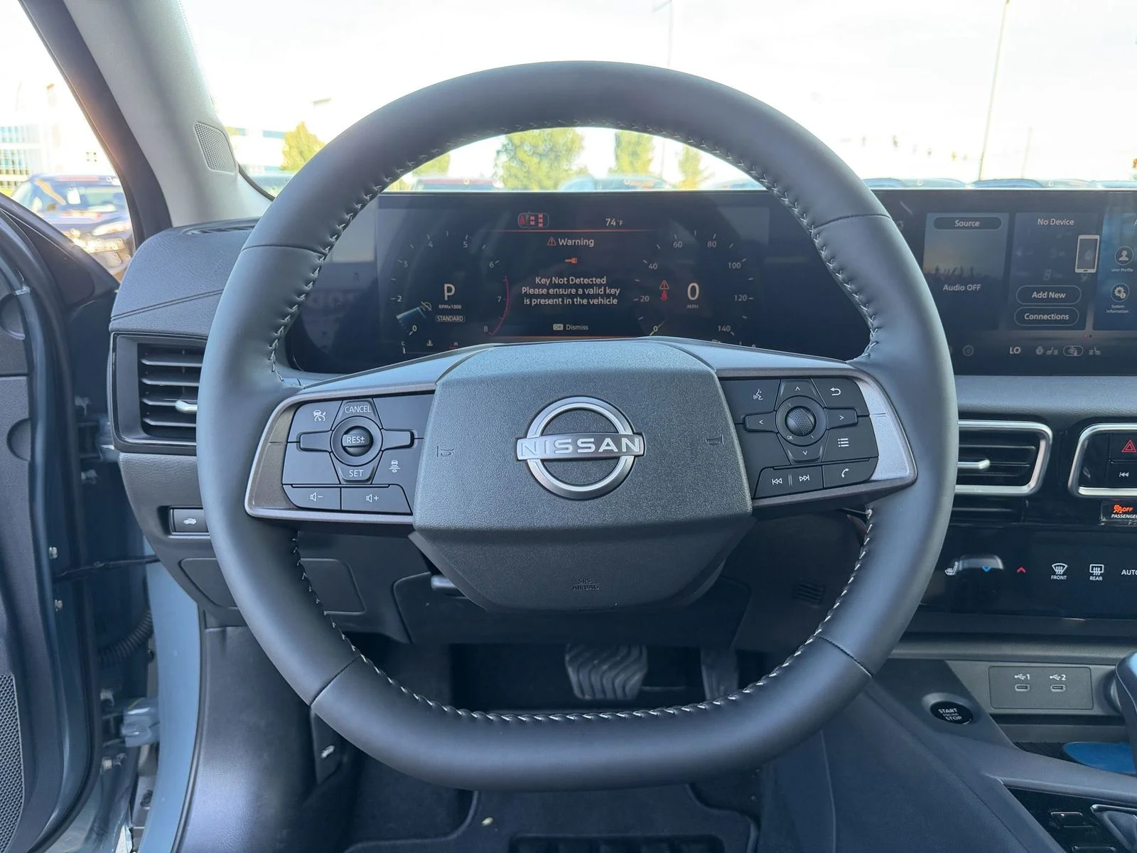 New 2027 Atlantic Gray Metallic Nissan SV image 14