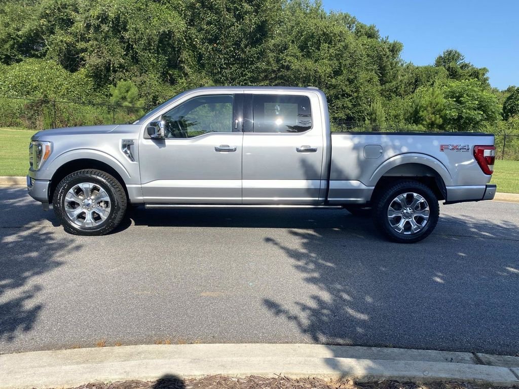 Certified Used 2022 Iconic Silver Metallic Ford Platinum image 8