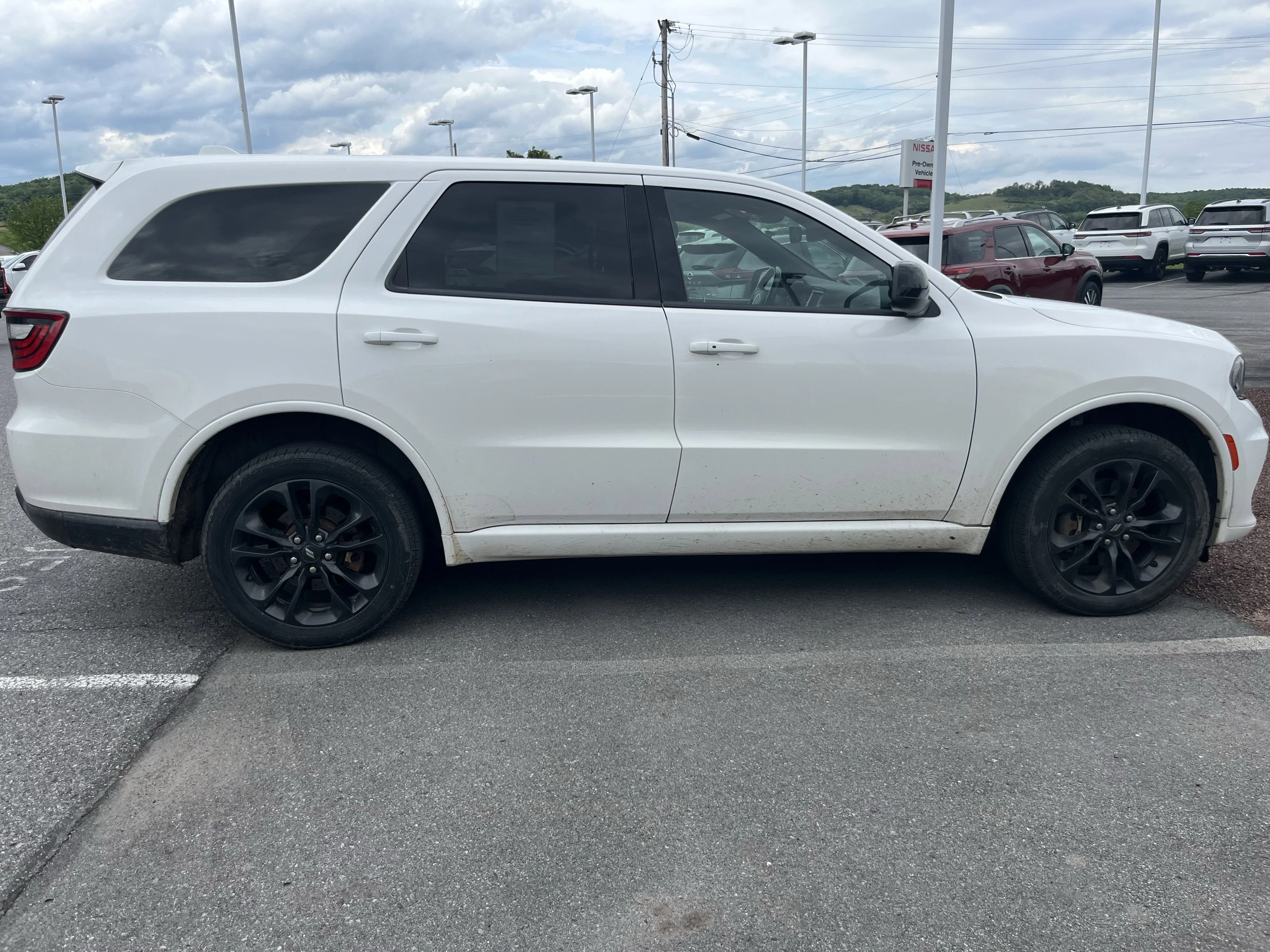 Used 2021 White Dodge SXT Plus image 3
