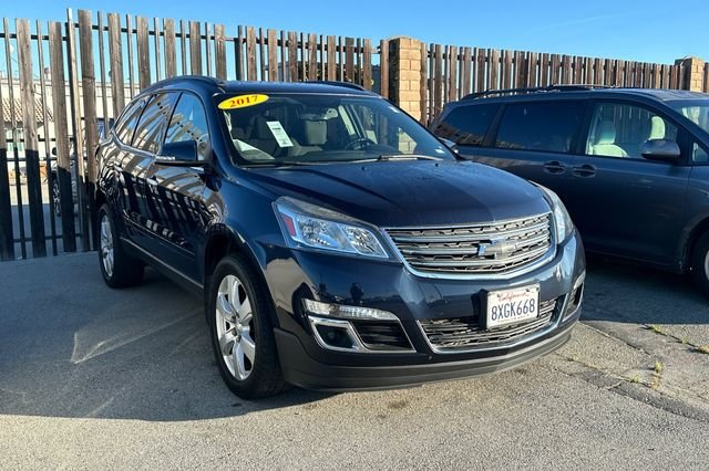 Used 2017 Chevrolet Traverse 1LT with VIN 1GNKRGKD5HJ230945 for sale in Seaside, CA