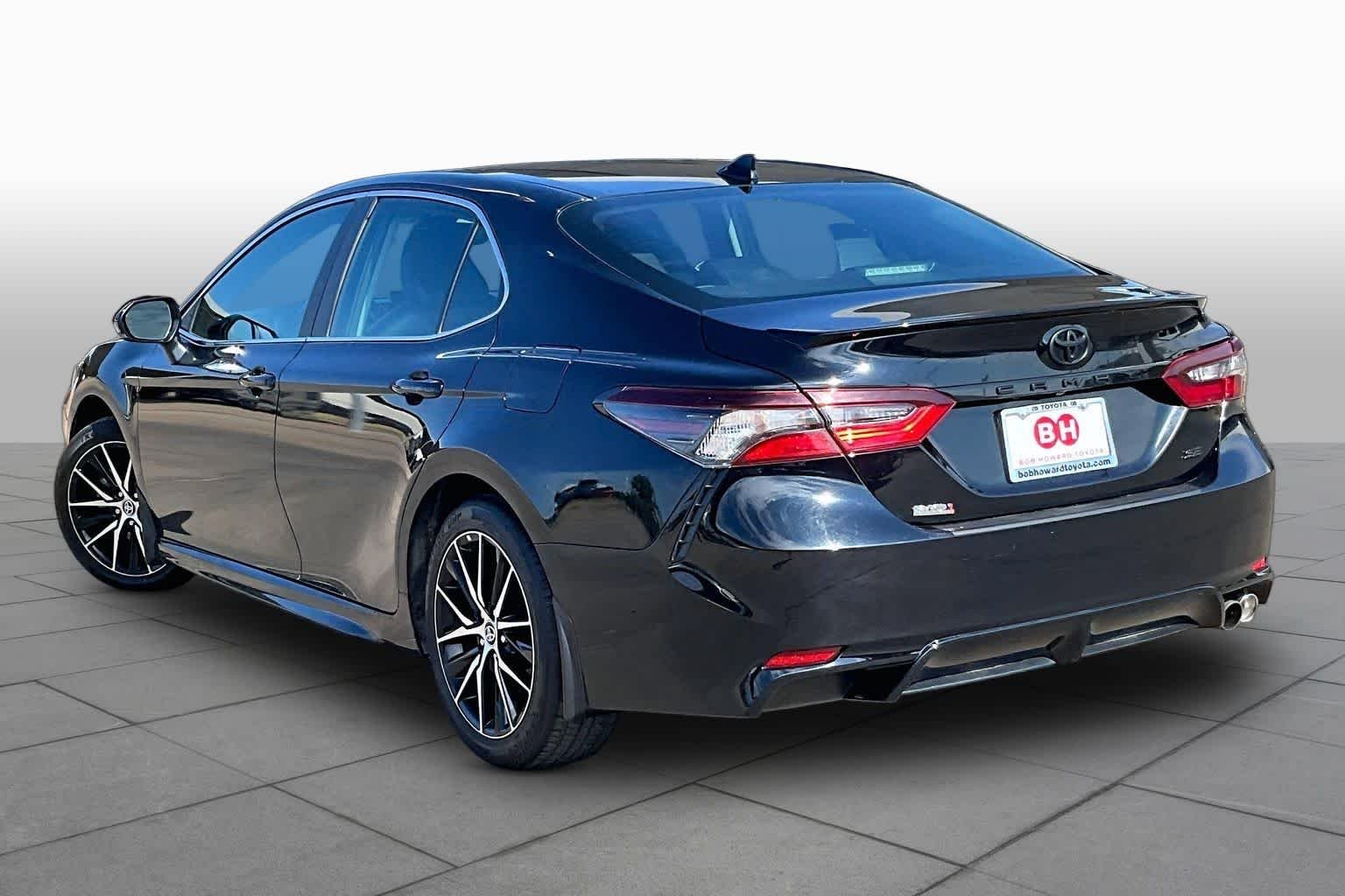 Used 2024 Midnight Black Metallic Toyota SE image 12