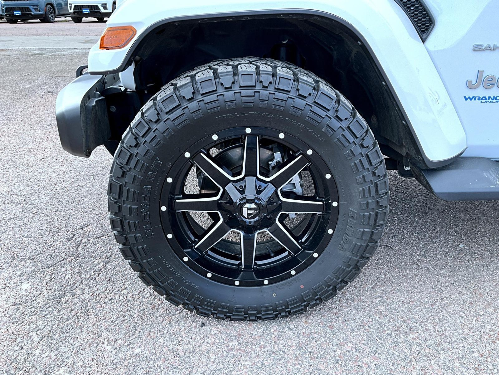 Used 2021 White Jeep Unlimited Sahara 4xe image 22