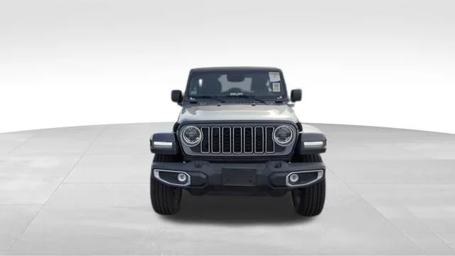Certified Used 2025 Gray Jeep Sahara 4xe image 2