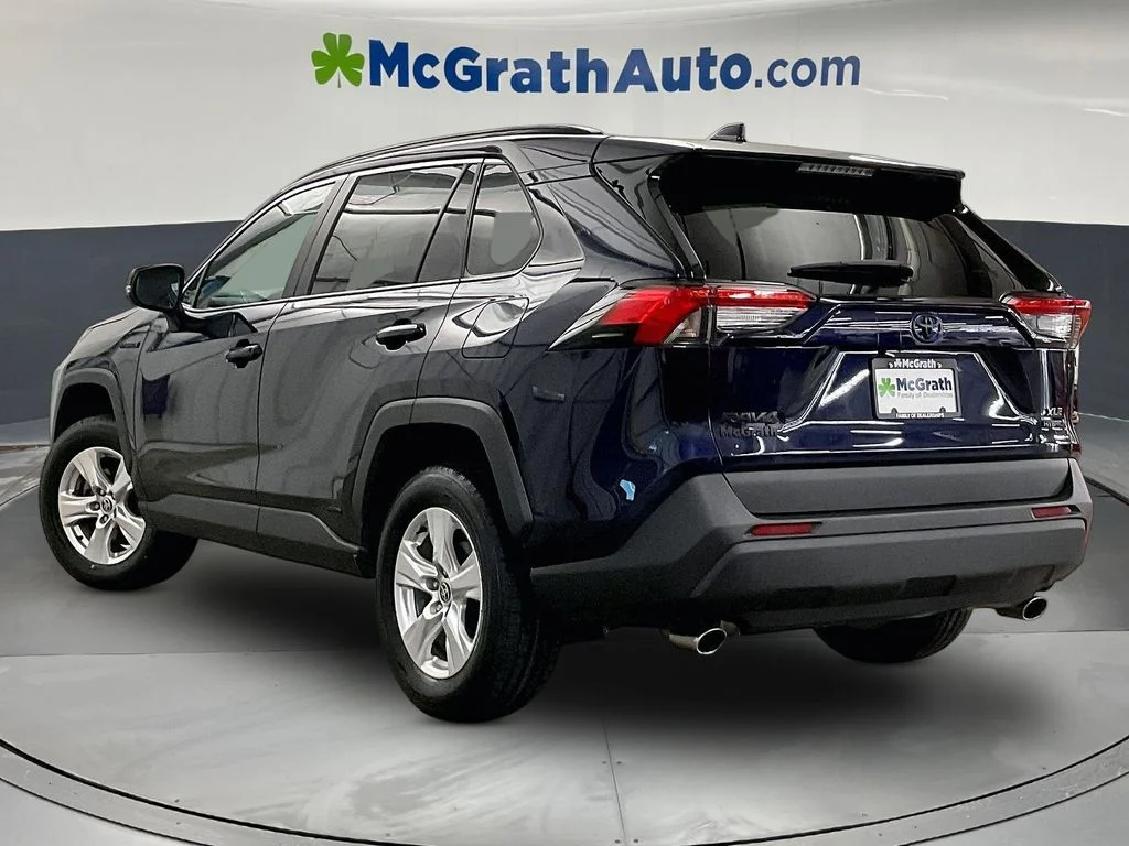 Used 2021 Blue Toyota XLE image 3