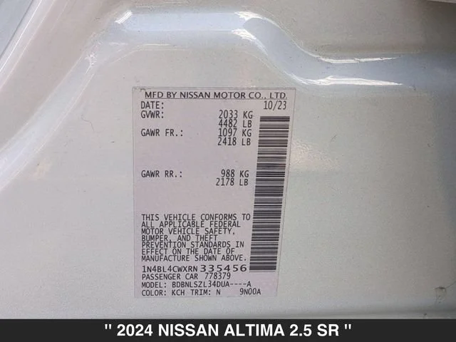 Used 2024 Gray Nissan SR Intelligent AWD image 34