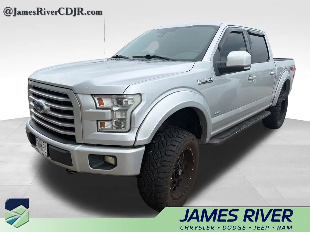 Used 2016 Silver Ford Lariat image 1