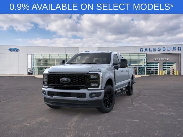 New 2026 Glacier Gray Metallic Tri-Coat Ford F-250® Lariat® image 2