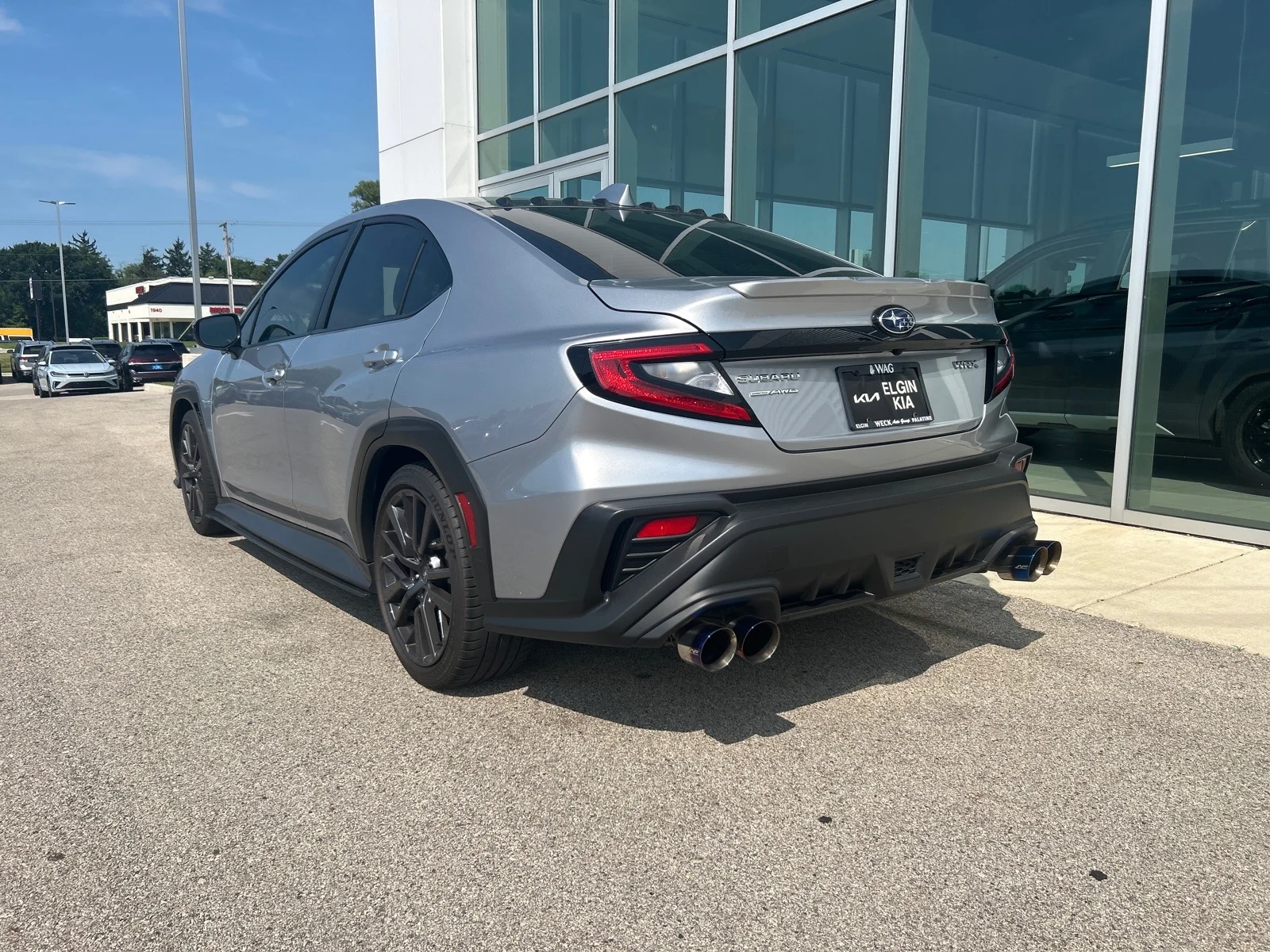 Used 2024 Silver Subaru PREMIUM MANUAL image 3