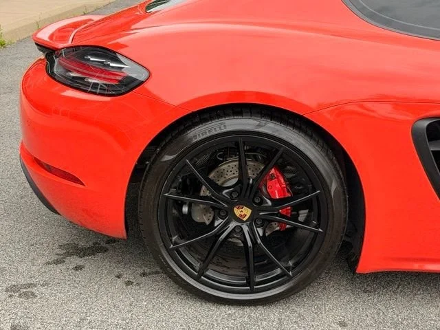 Used 2018 Lava Orange Porsche S image 24
