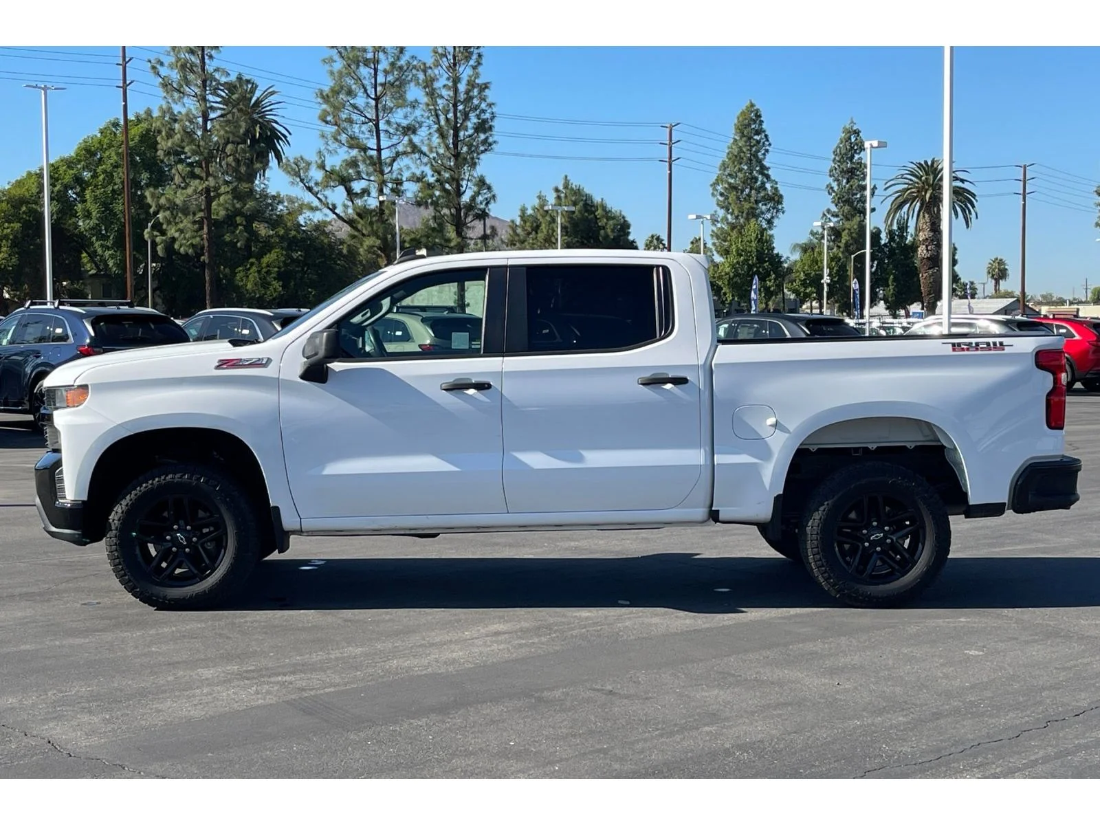 Used 2021 Summit White Chevrolet Custom Trail Boss image 3
