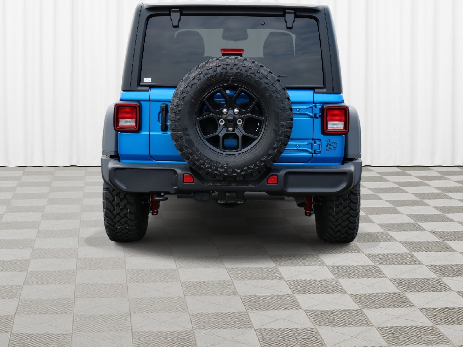 New 2026 Hydro Blue Pearl-Coat Exterior Paint Jeep Willys image 32