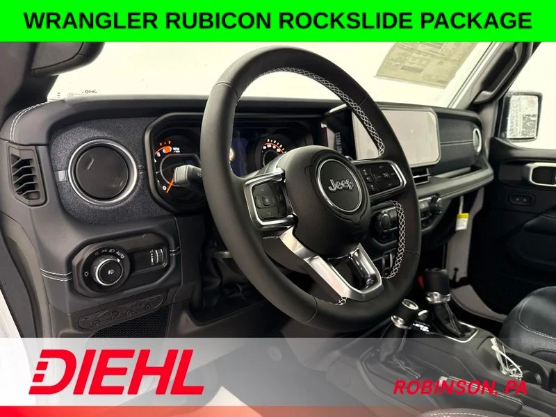 New 2026 Bright White Clearcoat Jeep Rubicon image 19