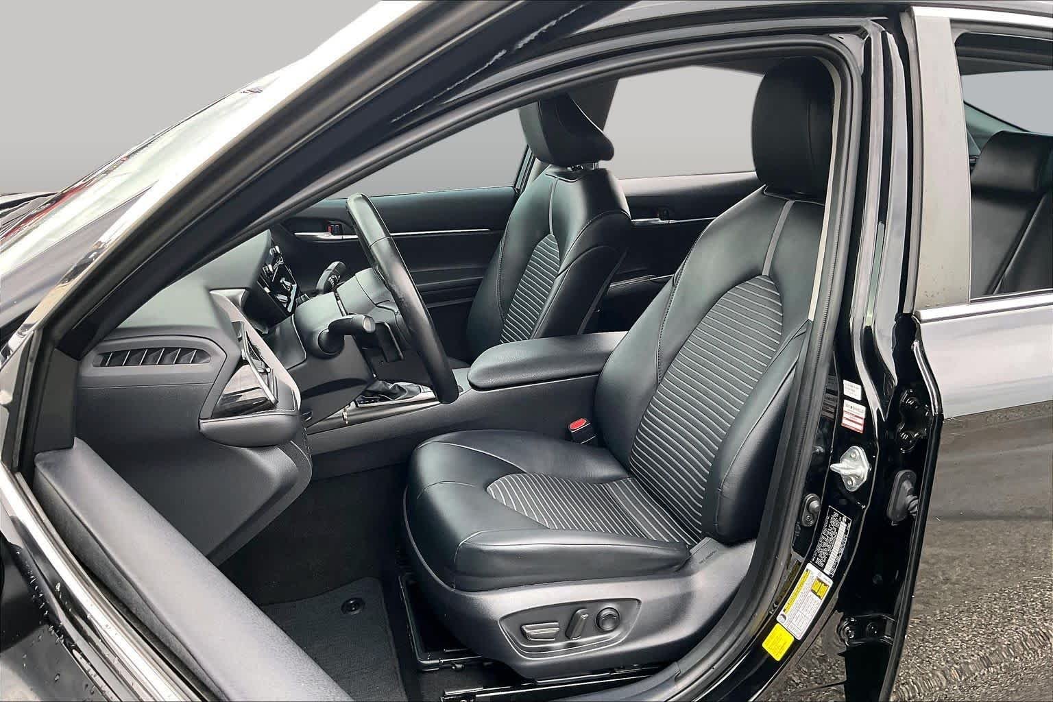 Used 2024 Midnight Black Metallic Toyota SE Nightshade image 8