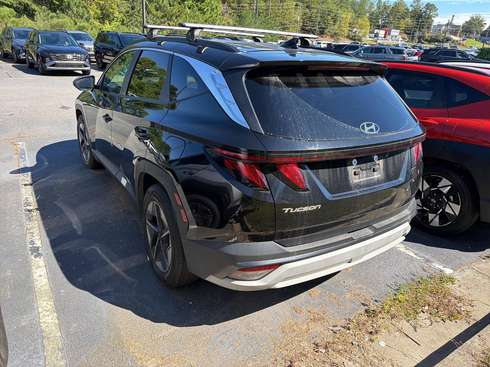 Certified Used 2025 Black Pearl Hyundai SEL image 2