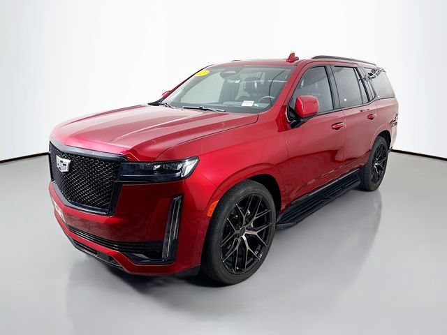 Used 2023 Radiant Red Tintcoat Cadillac Sport Platinum image 3