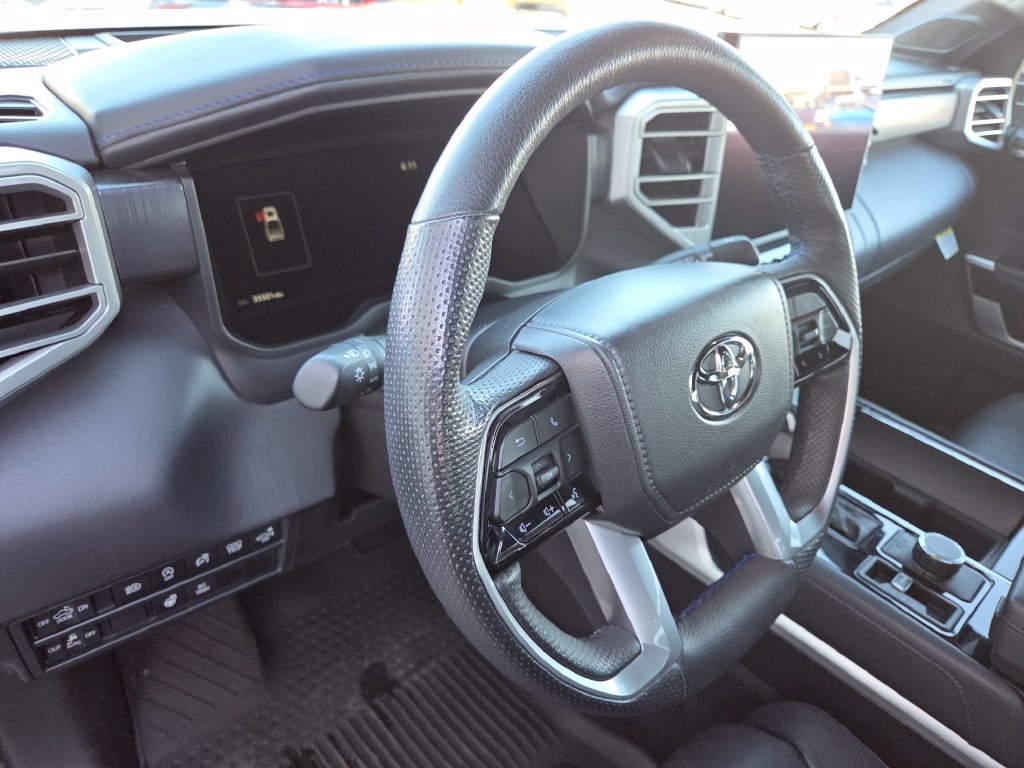 Certified Used 2025 Black Toyota Platinum image 17