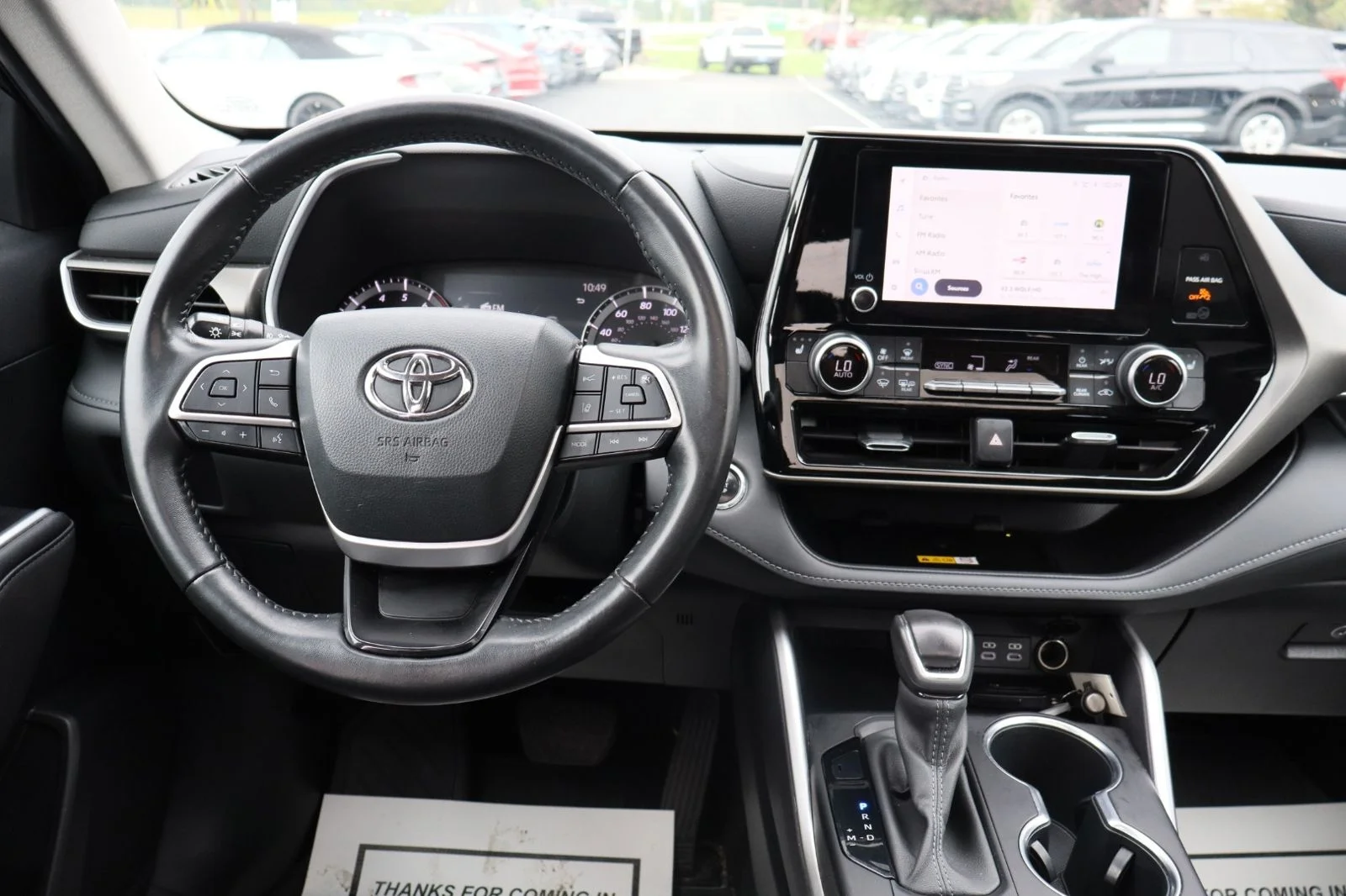 Used 2023 Midnight Black Metallic Toyota XLE image 30