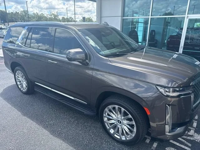 Used 2021 DARK MOCHA METALLIC Cadillac Premium Luxury image 5