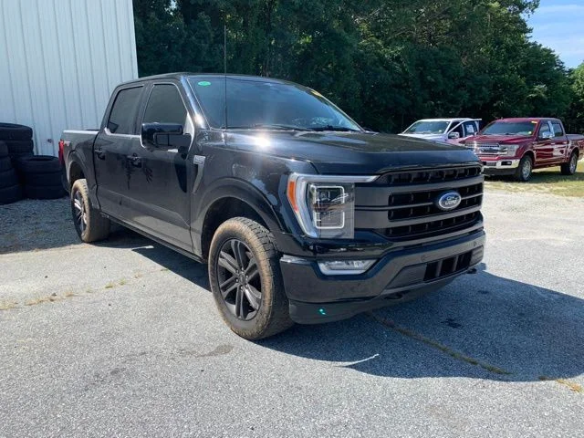 Used 2023 Agate Black Metallic Ford Lariat image 2