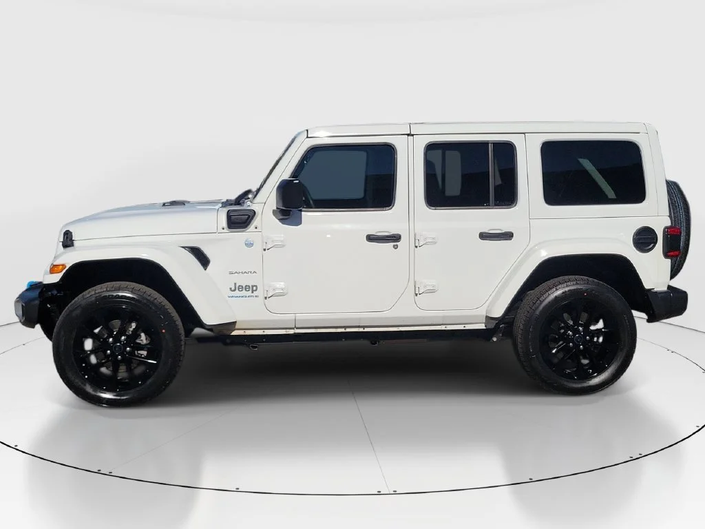 Certified Used 2024 White Jeep Sahara 4xe image 2