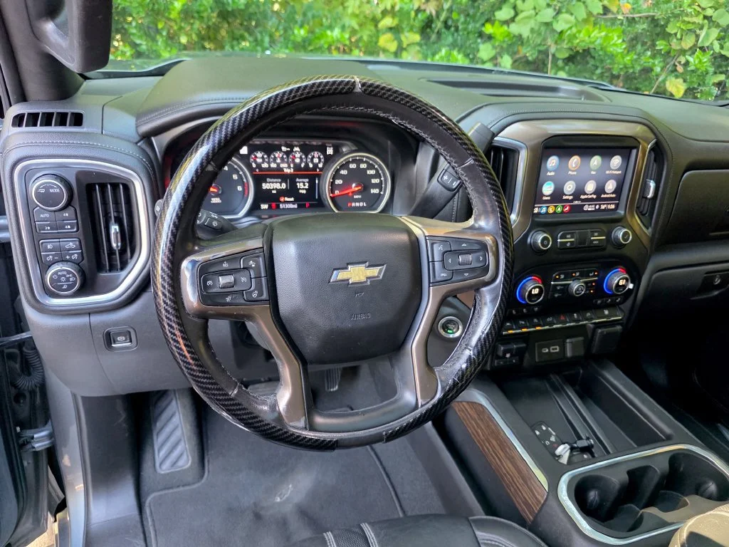 Used 2021 SATIN STEEL METALLIC Chevrolet High Country image 15