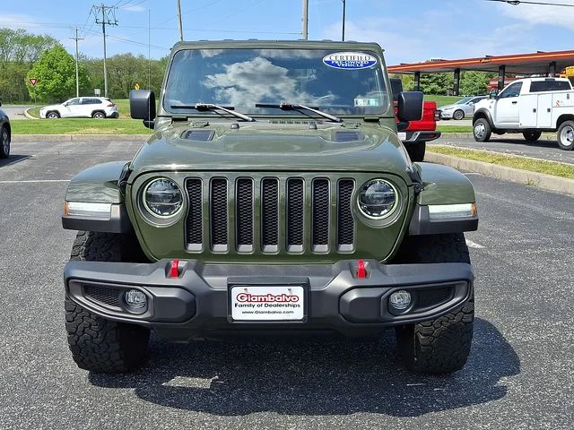 Used 2021 Green Jeep Unlimited Rubicon image 3