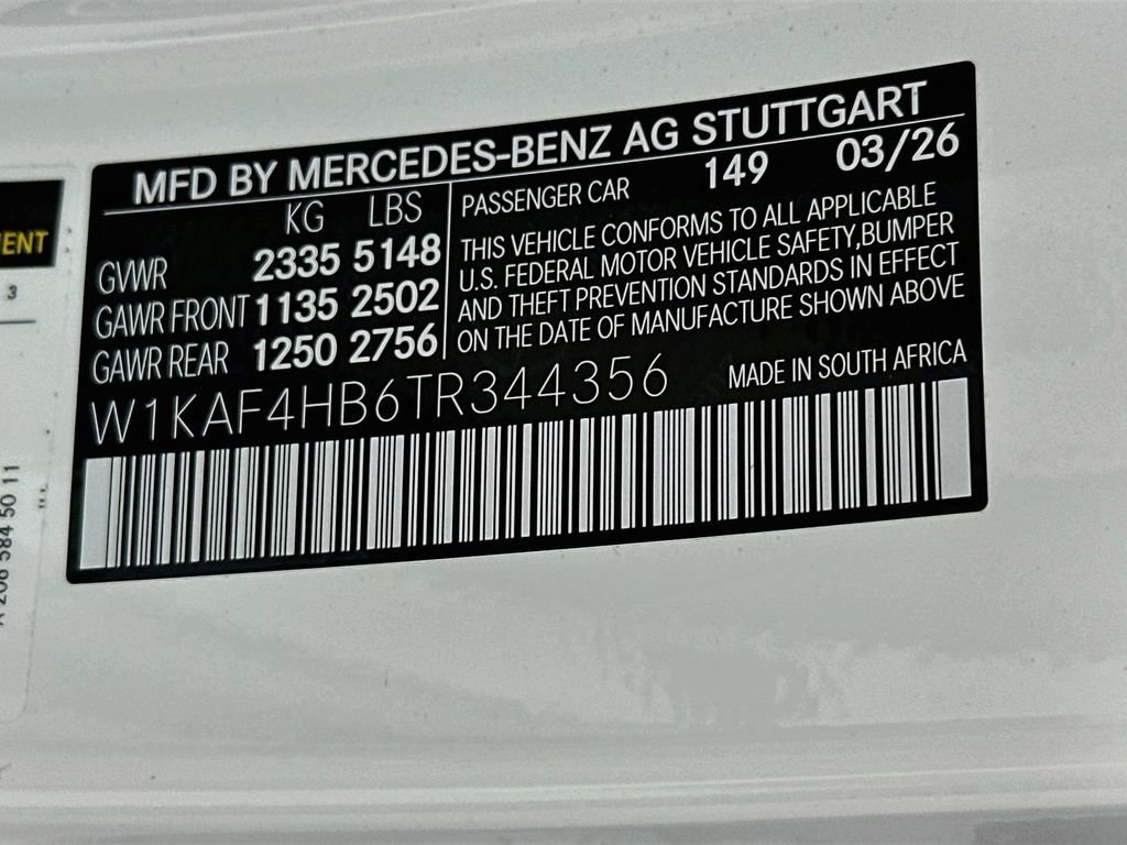 New 2026 Polar White Mercedes-Benz C 300 image 68