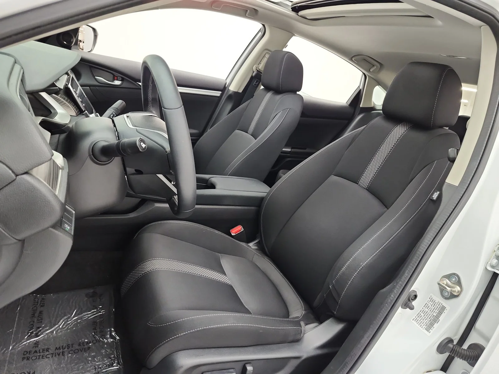 Used 2019 Platinum White Pearl Honda EX CVT image 10