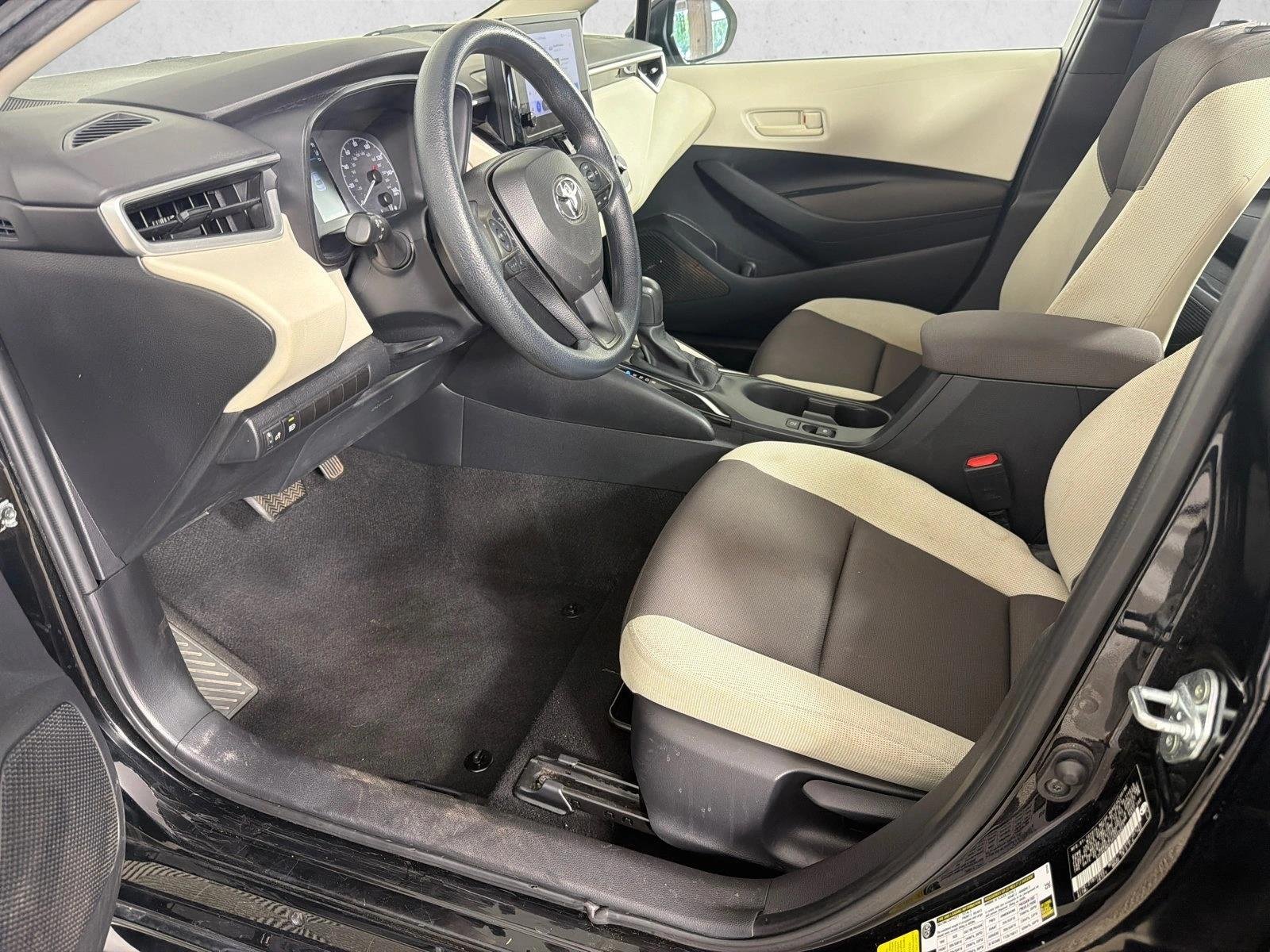 Certified Used 2023 Midnight Black Metallic Toyota LE image 9